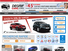 Tablet Screenshot of mercedes.degrifcars.com