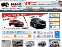 Tablet Screenshot of 3008.peugeot.degrifcars.com