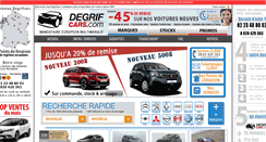 Desktop Screenshot of mandataire.degrifcars.com