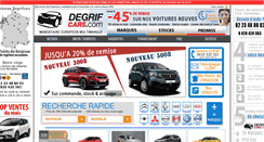 Desktop Screenshot of kia.degrifcars.com